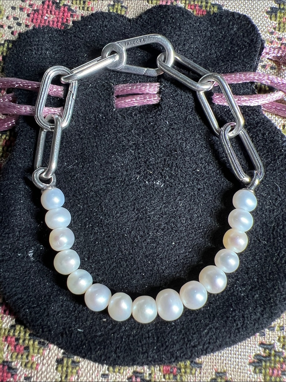 Pandora ME Treated Freshwater Cultured Pearl Bracelet